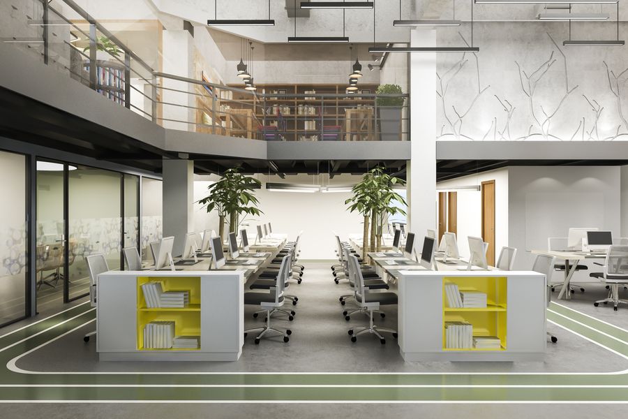 Modern office interior design