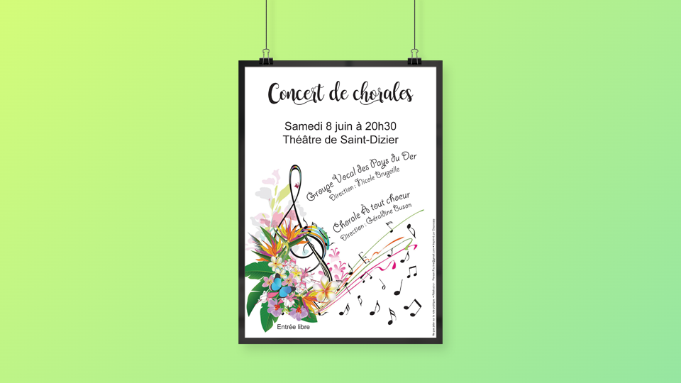 Affiche de concert du 8 juin 2019
