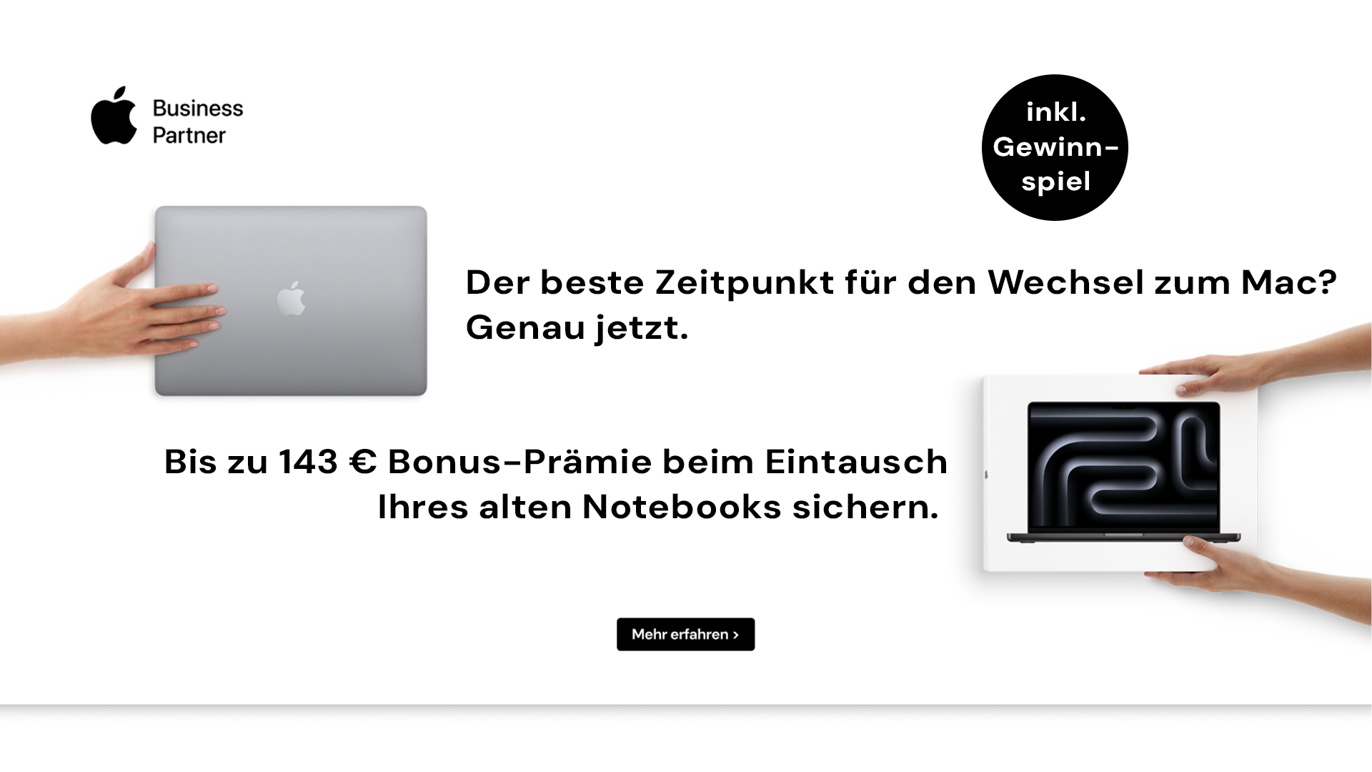 Jetzt von Windows auf Mac wechseln & doppelt profitieren