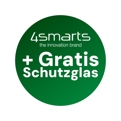 4smarts Gratis Schutzglas Badge