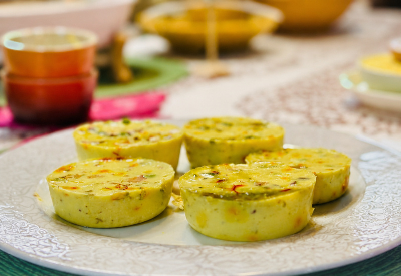 Rasmalai Flavoured Panacotta