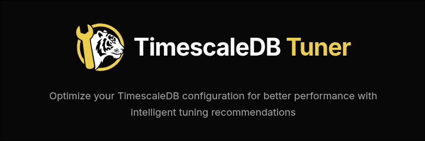 TimescaleDB Tuner UI