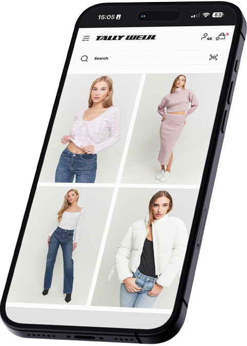 TALLY WEiJL, app visual for Women