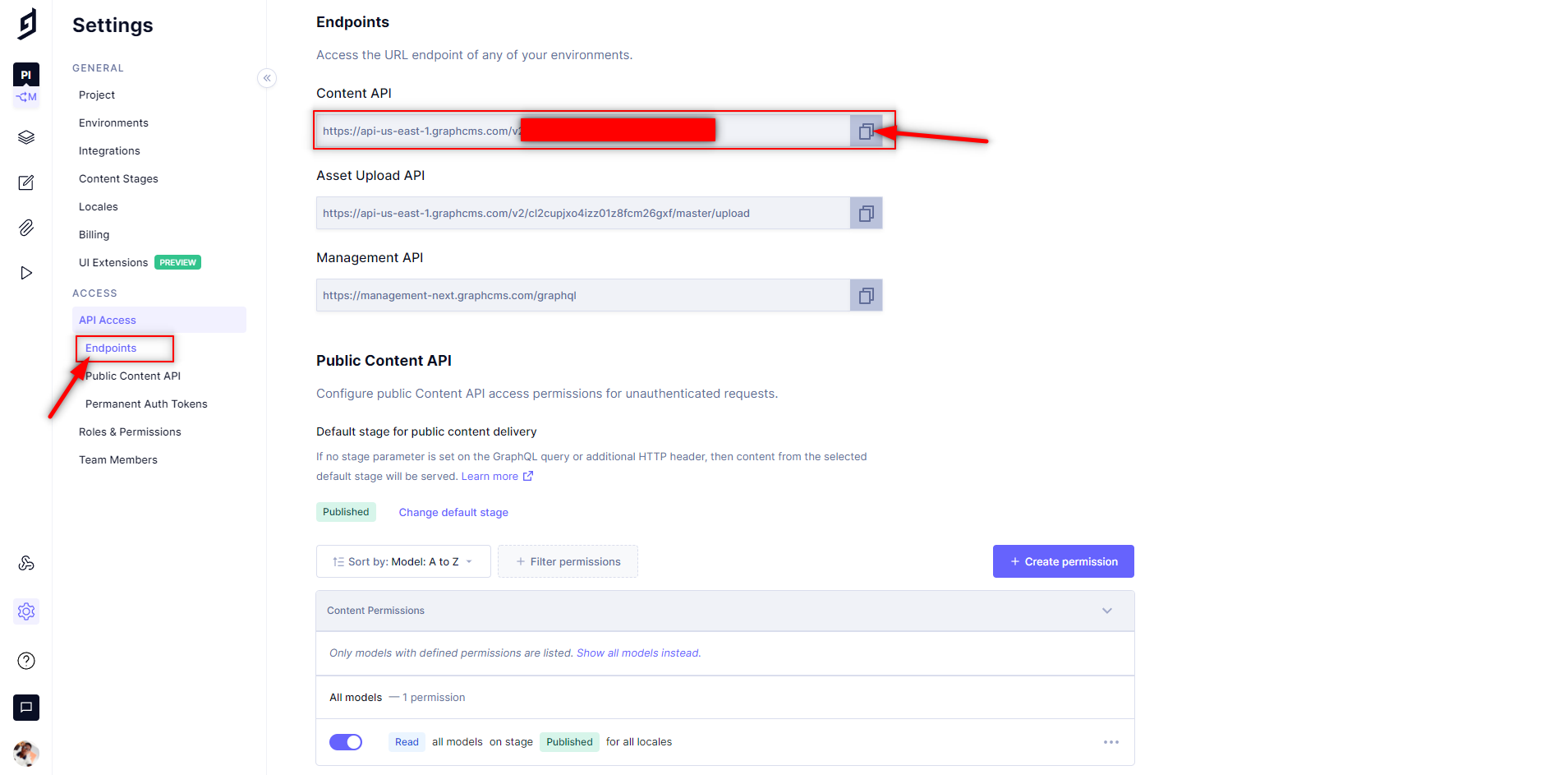 copy api endpoint