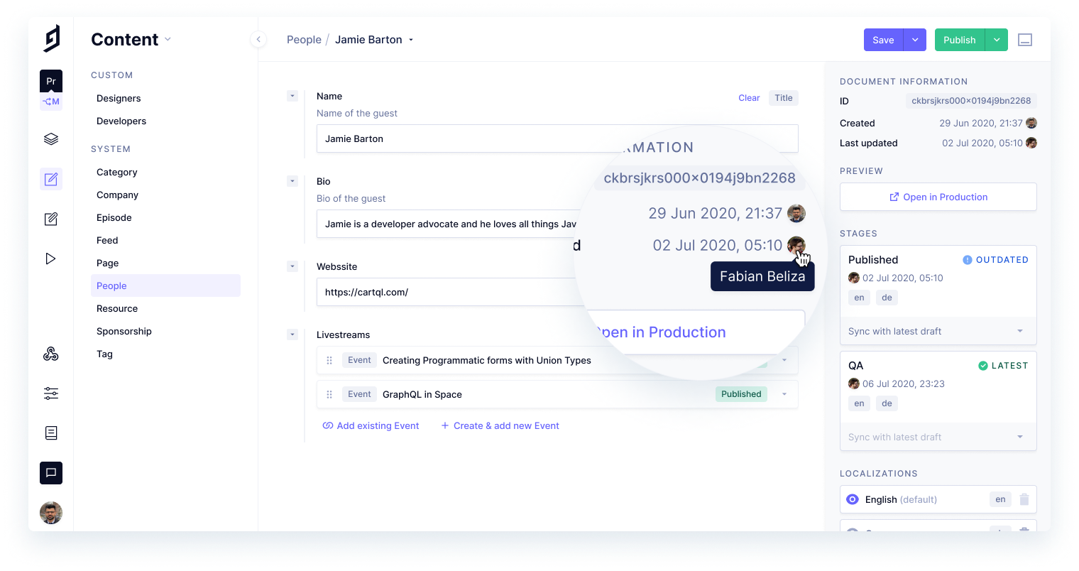 User Attribution in Hygraph