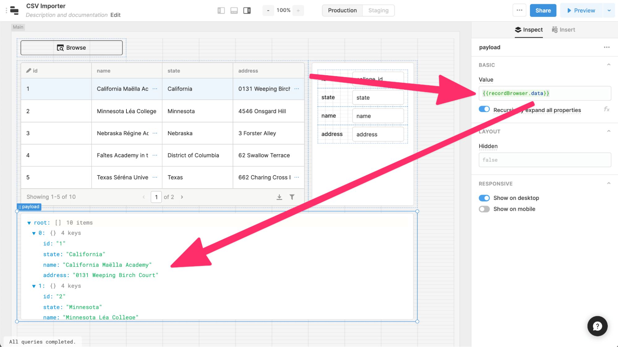 defining displayed content with CSV importer.png