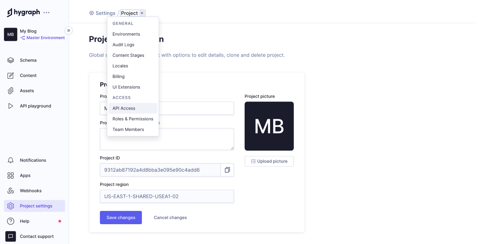 configuring API access