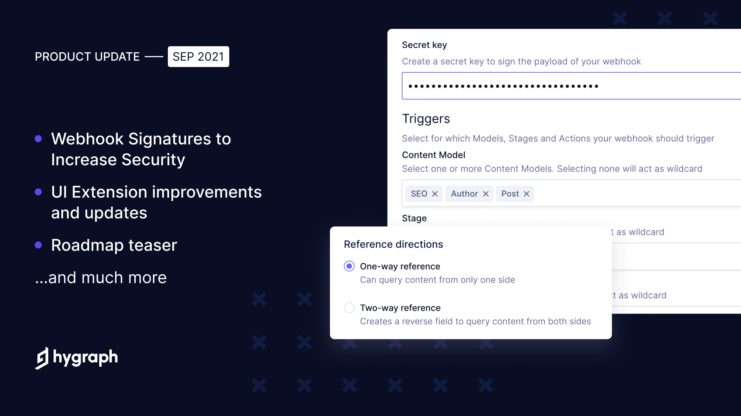 Product Update September 2021 Hygraph
