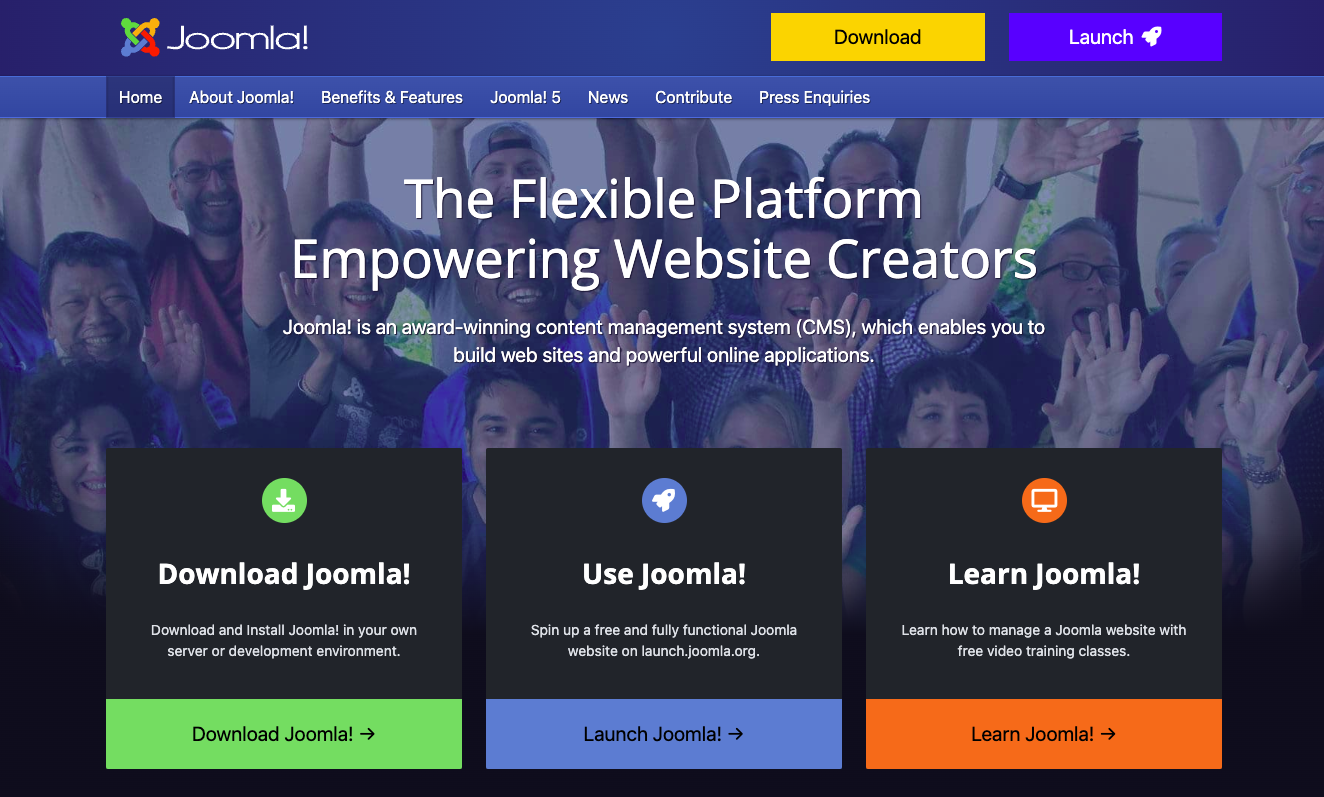 8 best CMS for developers in 2025 - Joomla.png