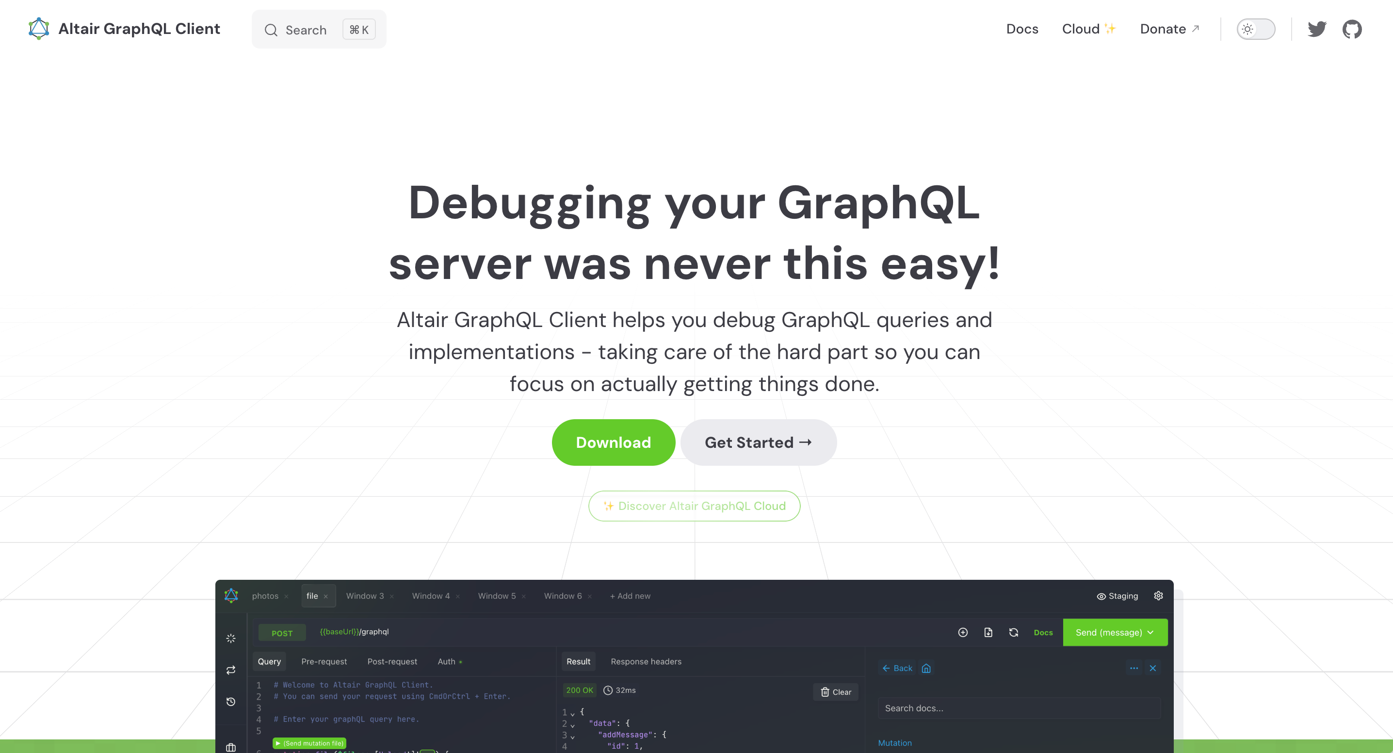 The 13 best GraphQL tools - altair.png