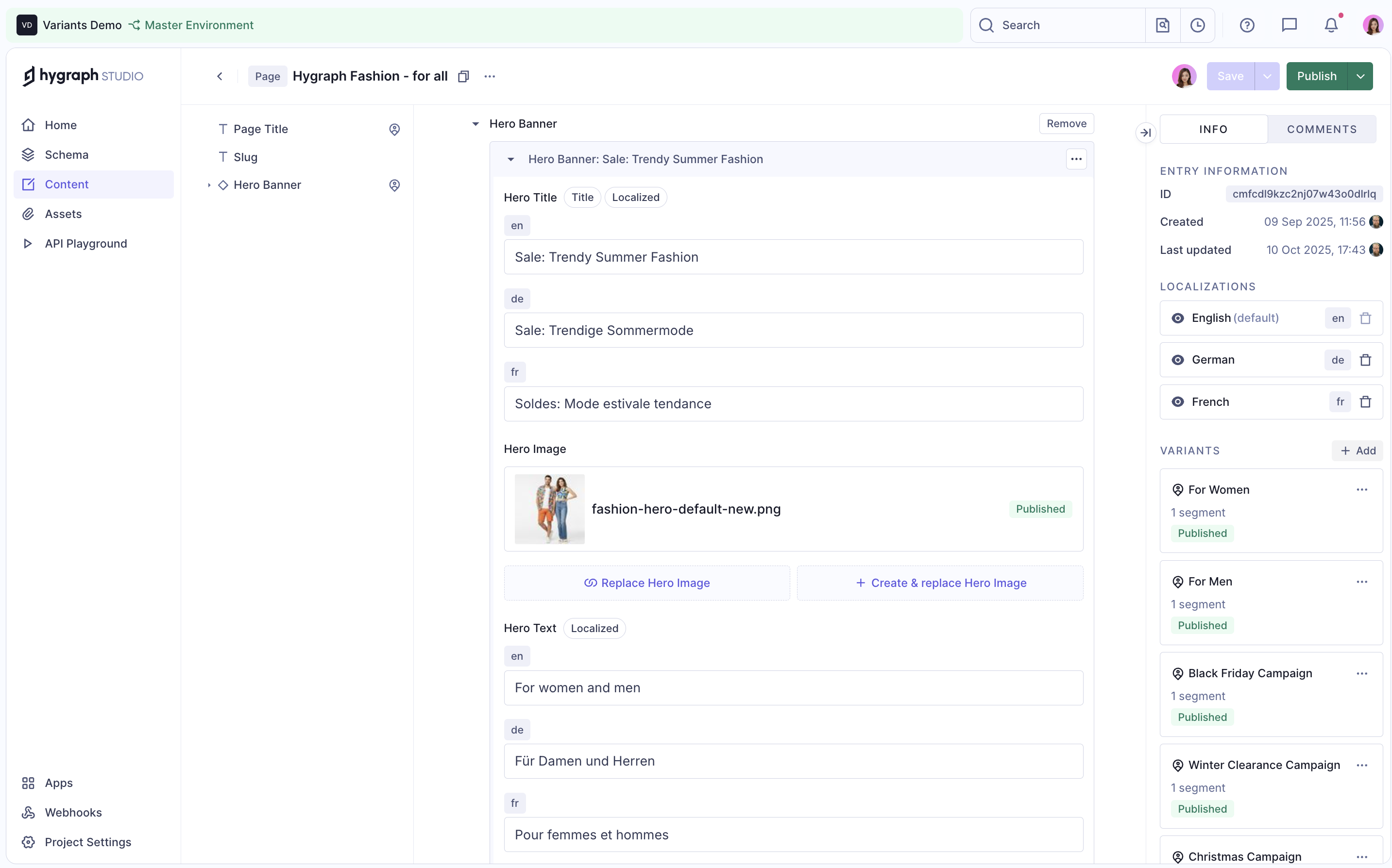 Personalization example in retail - open the content you want to personalize.png