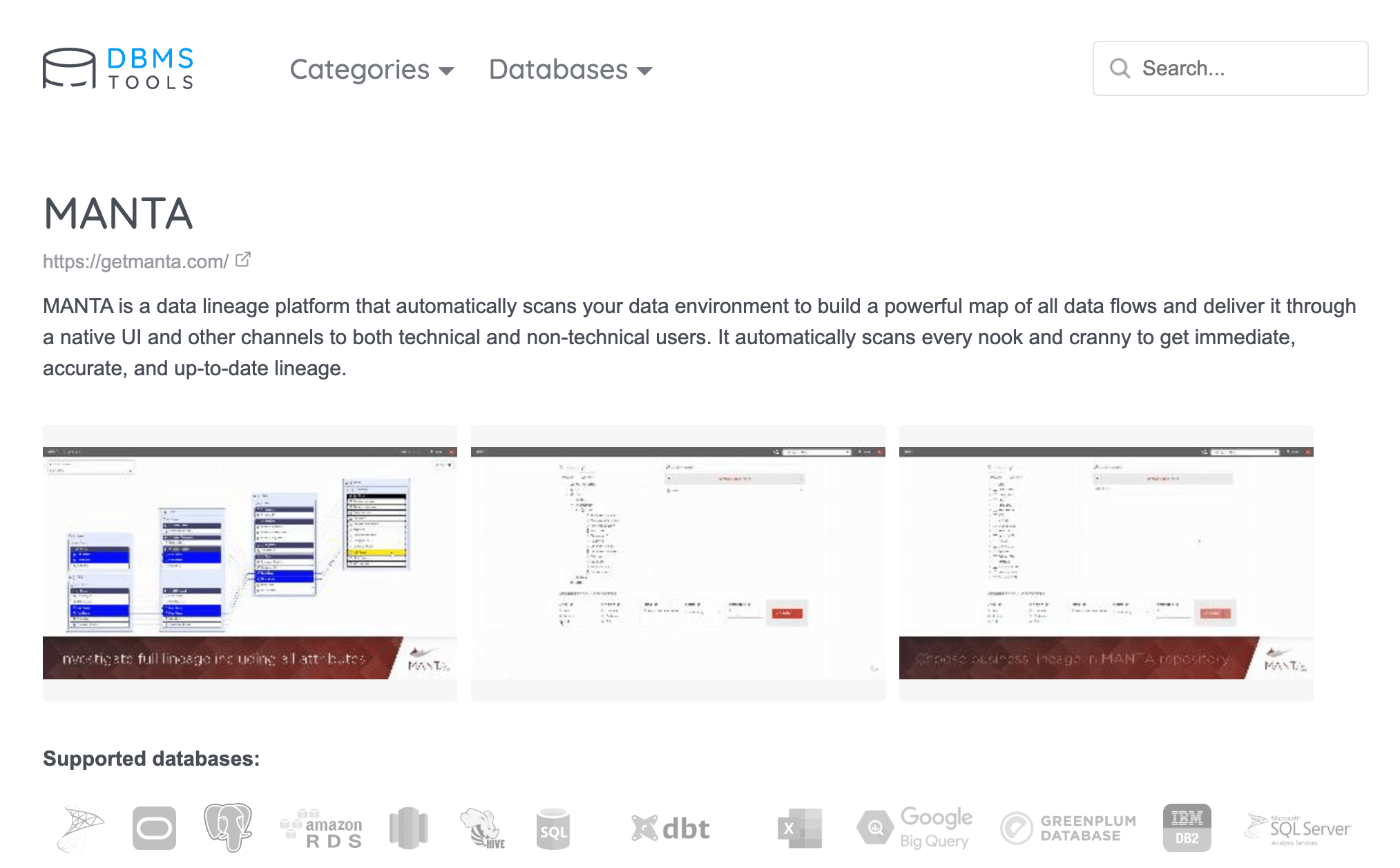 Enterprise metadata management tool - manta.png