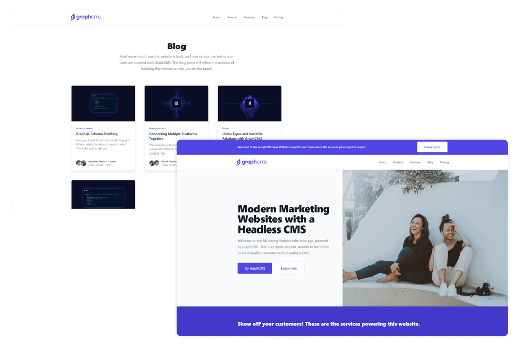 Marketing Websites with Headless CMS