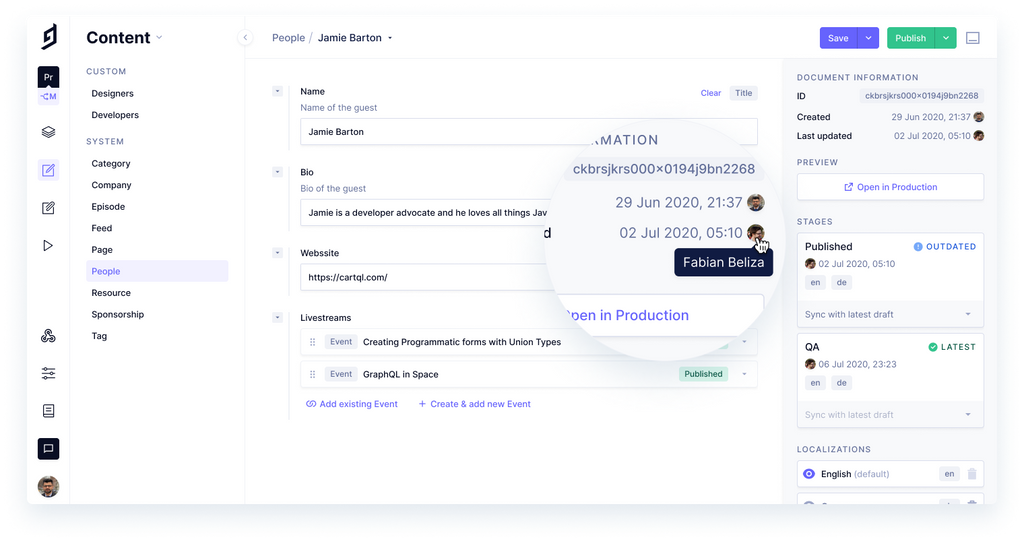 User Attribution in Hygraph