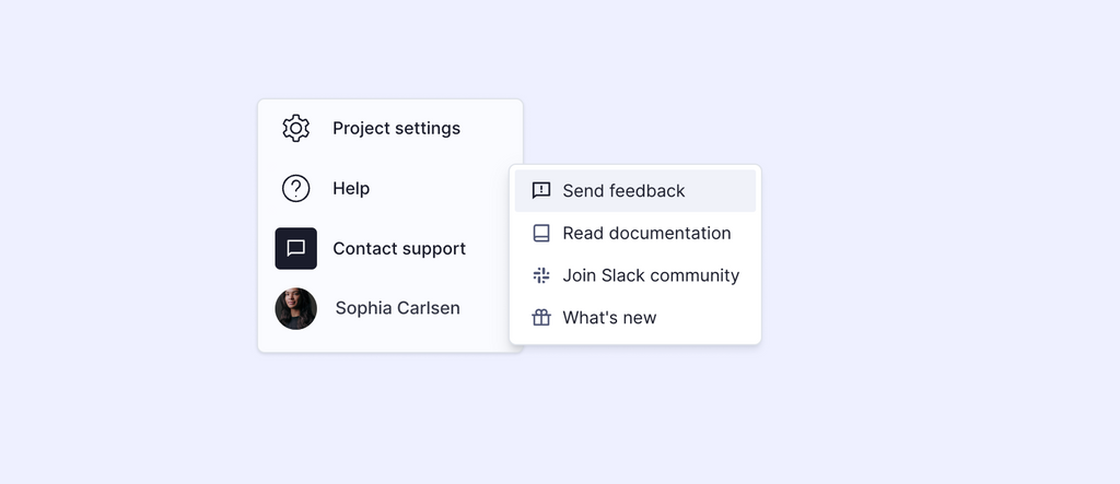 A graphical representation of providing feedback in Hygraph.png