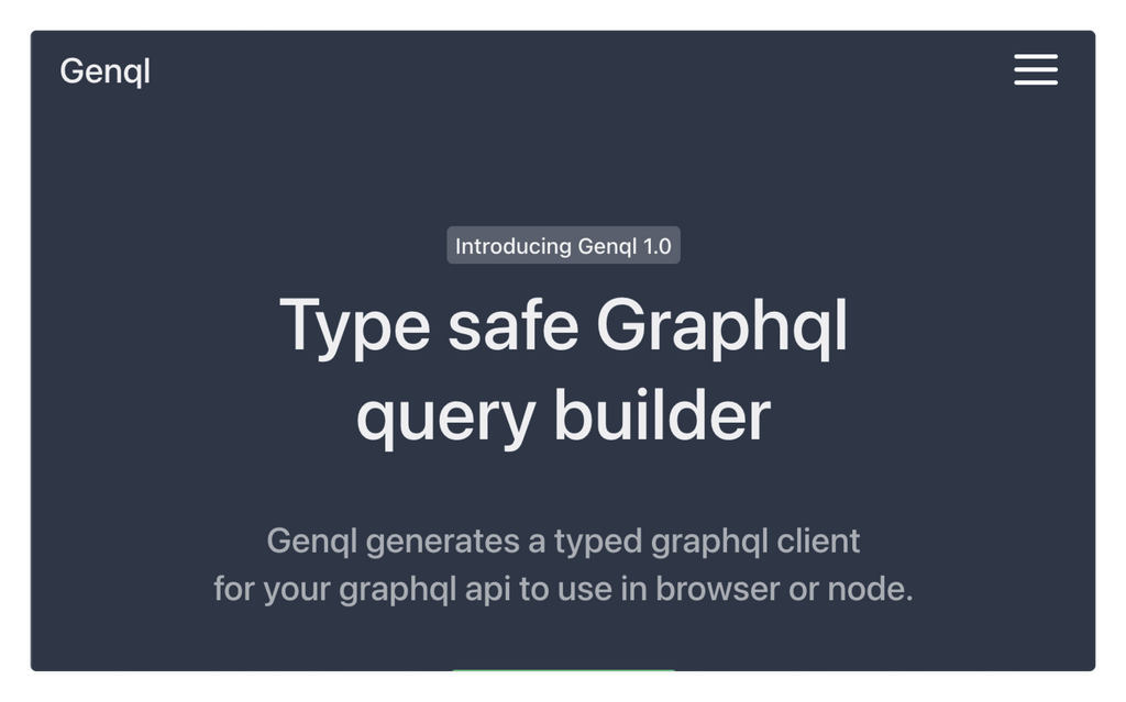 GenQL Homepage.png