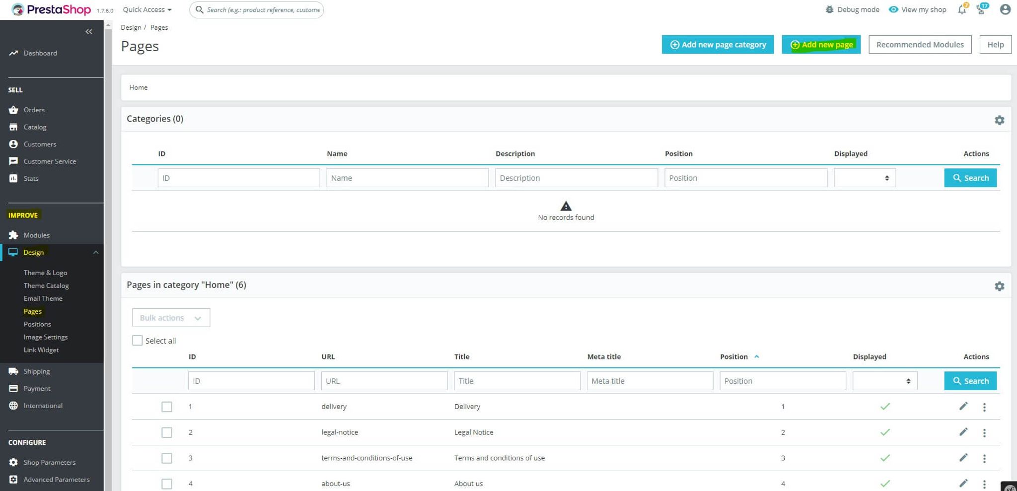 PrestaShop open source CMS