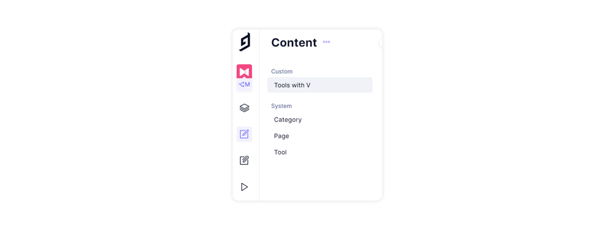 Content View with V