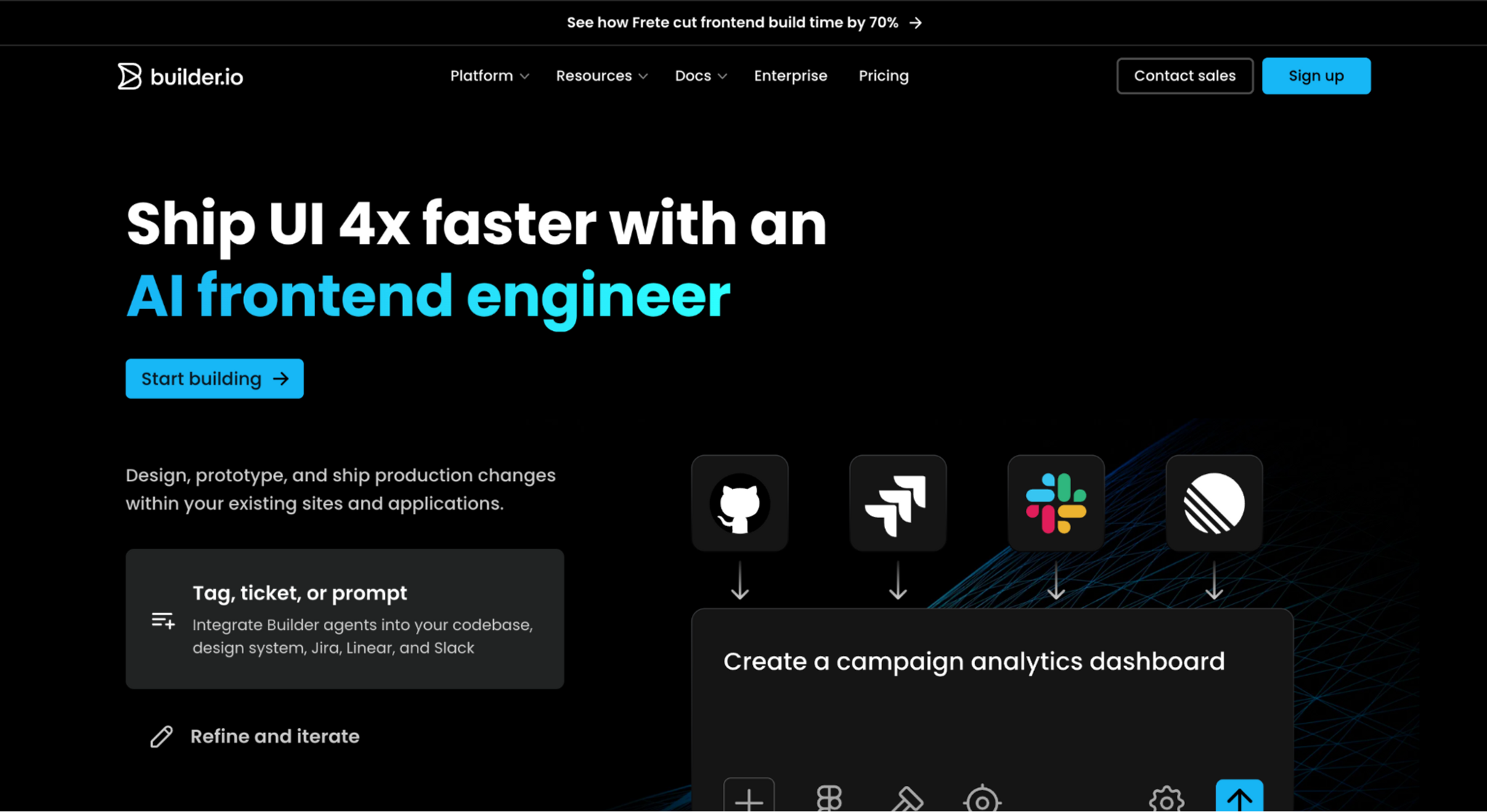 Builder.io alternative
