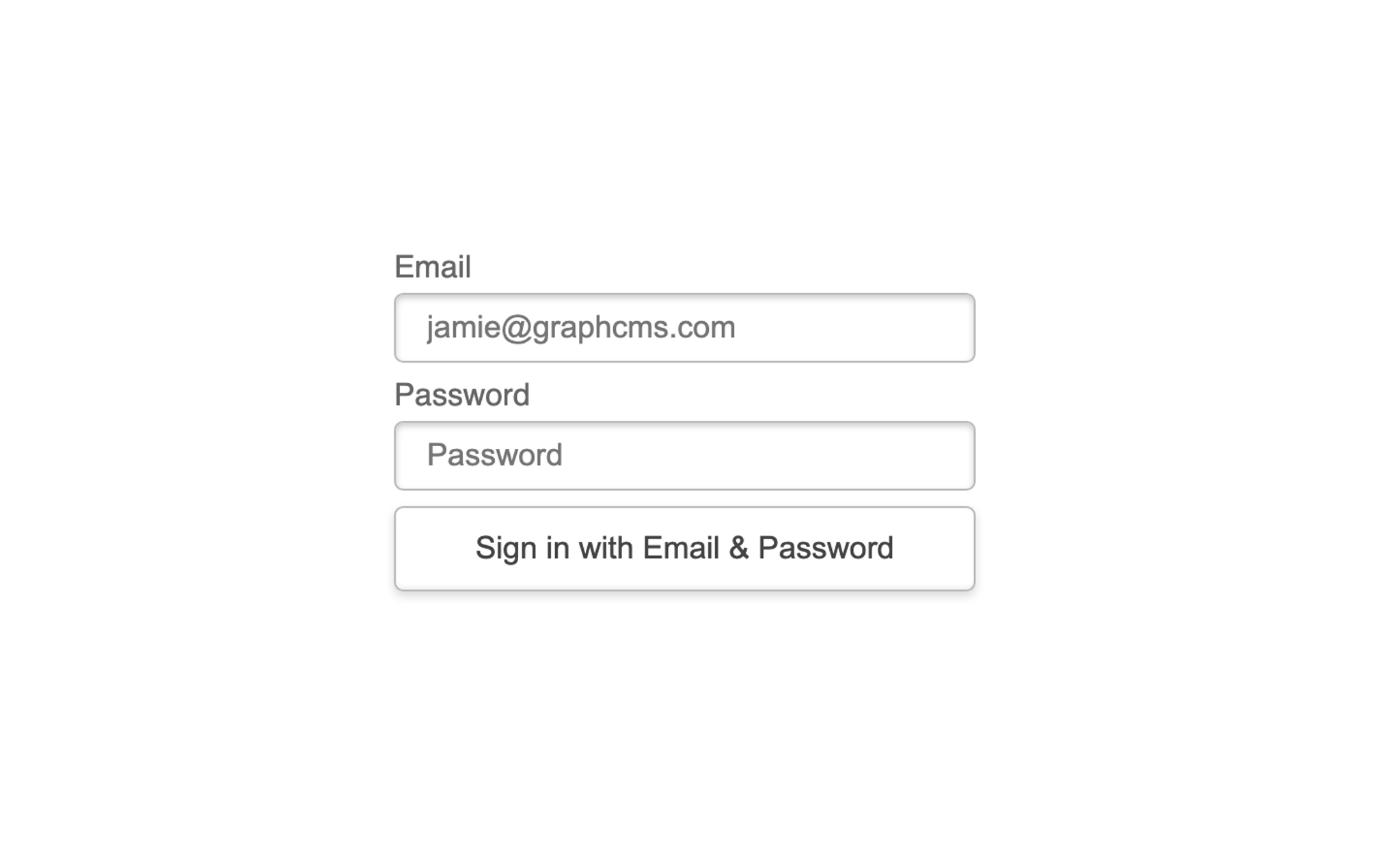 NextAuth Credentials Form