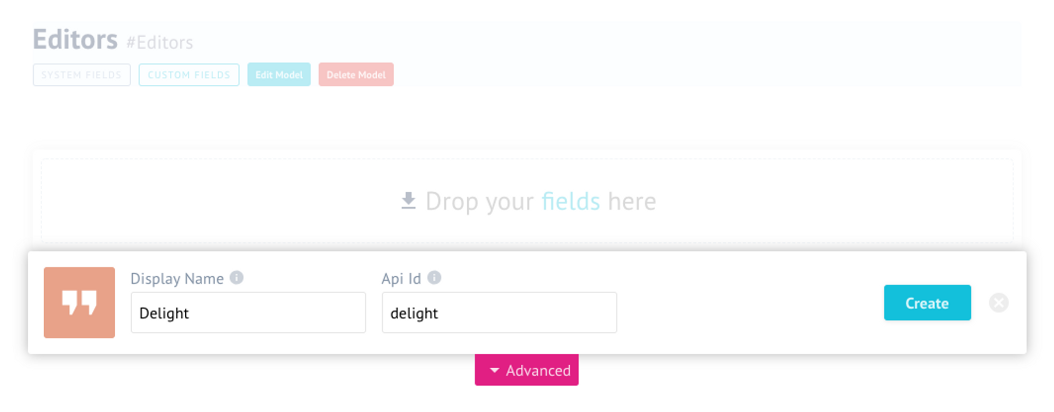"Add rich text field image"