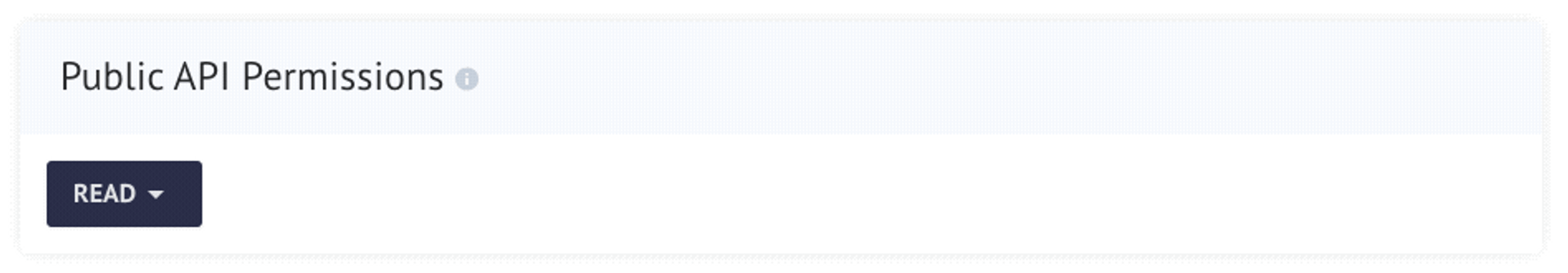 "Read Permissions"