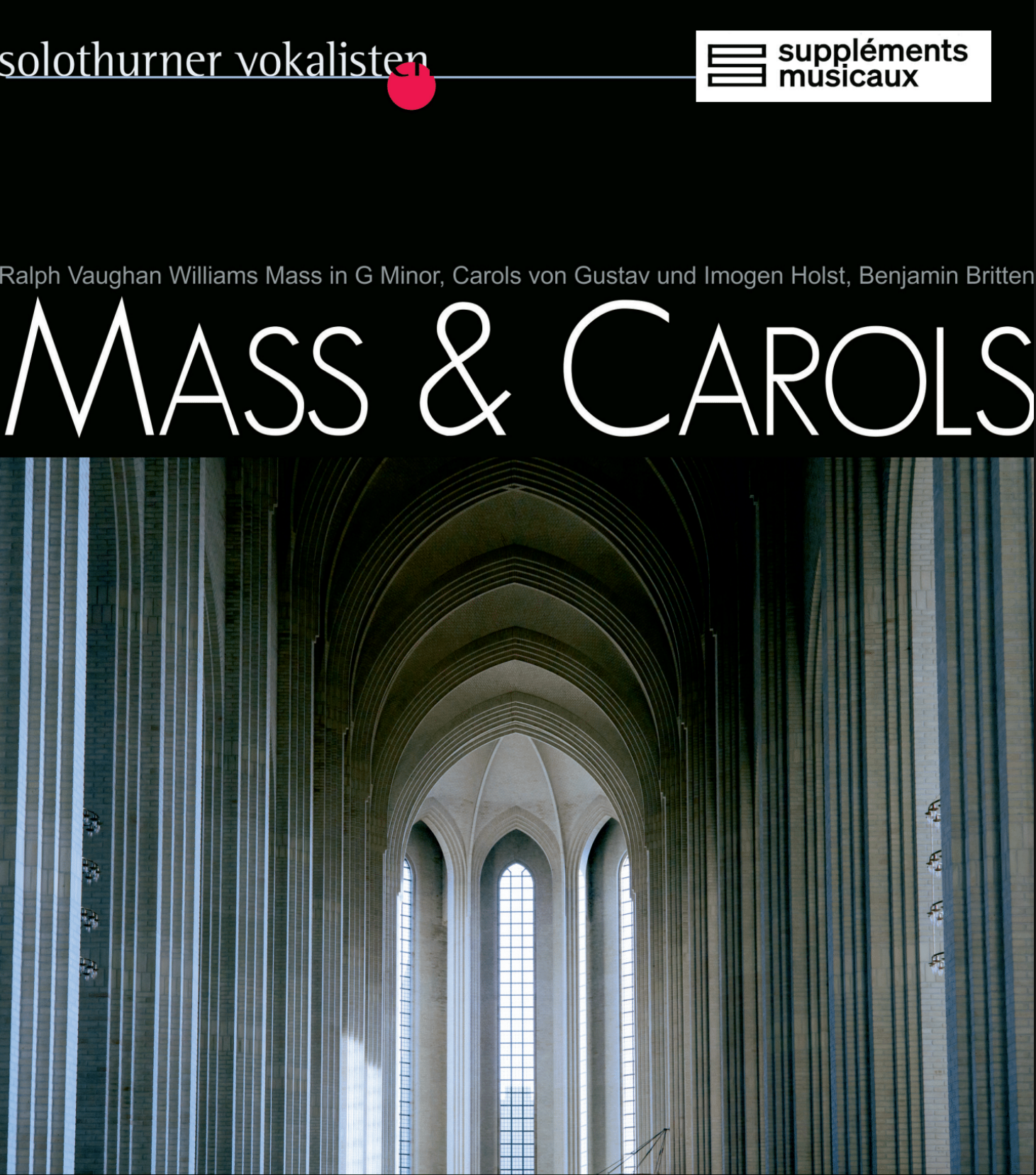 Flyer für das Projekt "Mass & Carols"
