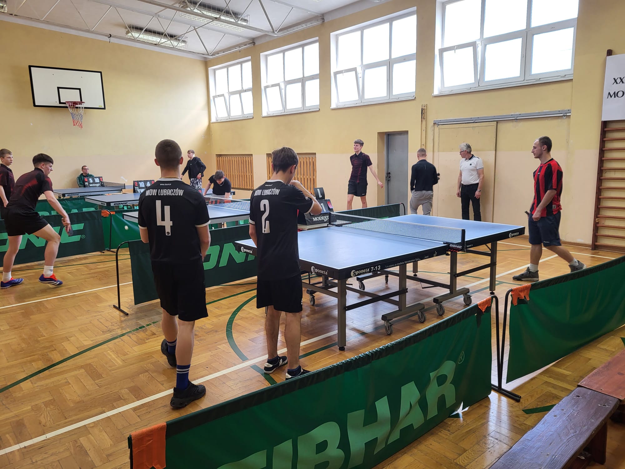 Turniej Eliminacyjny XXXIX Mistrzostw Polski MOW w Tenisie Stołowym 