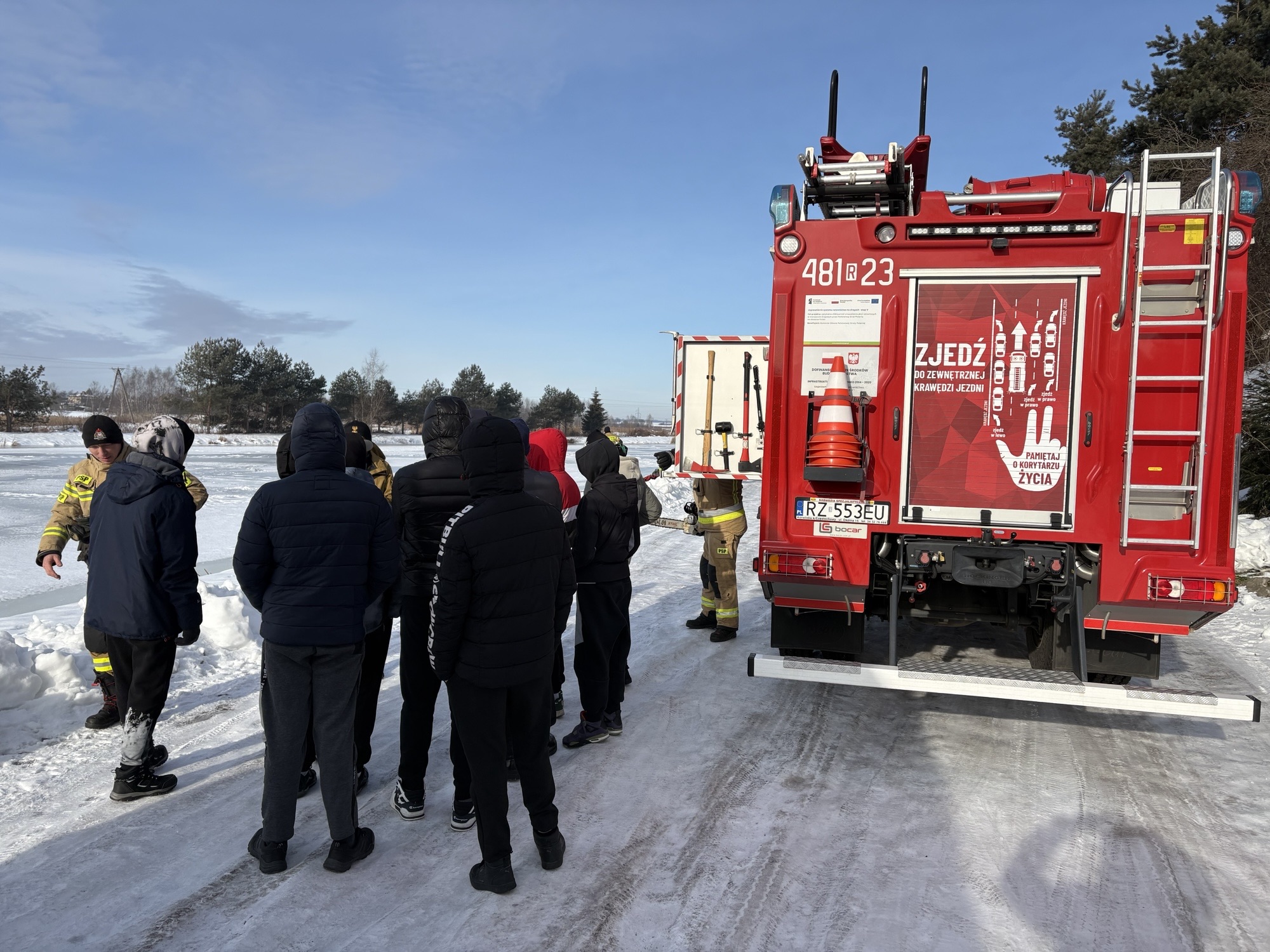 Warsztaty w Straży Pożarnej