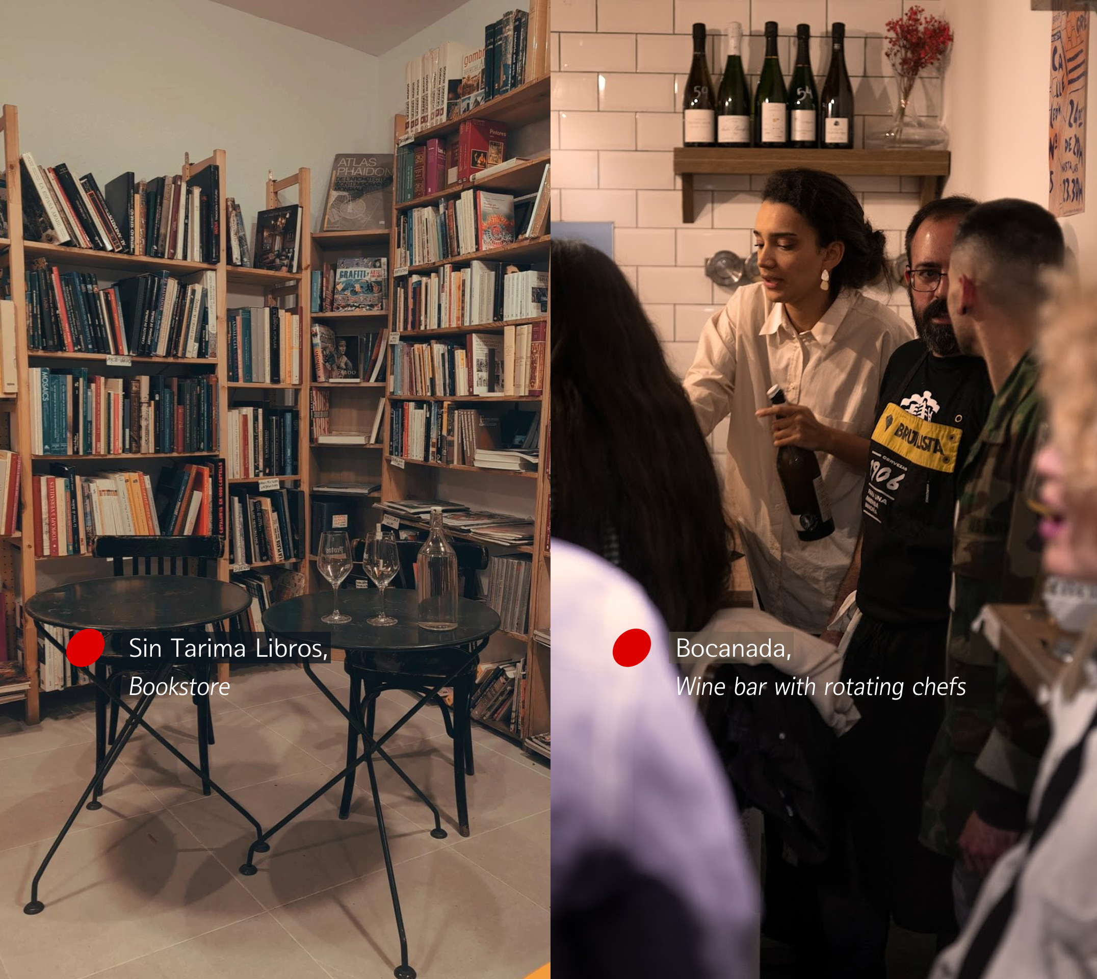 Las tenas Bocanada and Sin Tarima Libros Salute Guide to Madrid.png