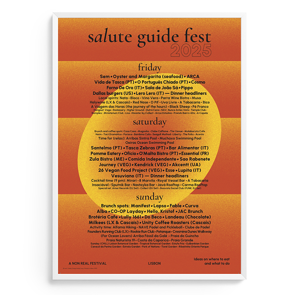 The «Line up» poster