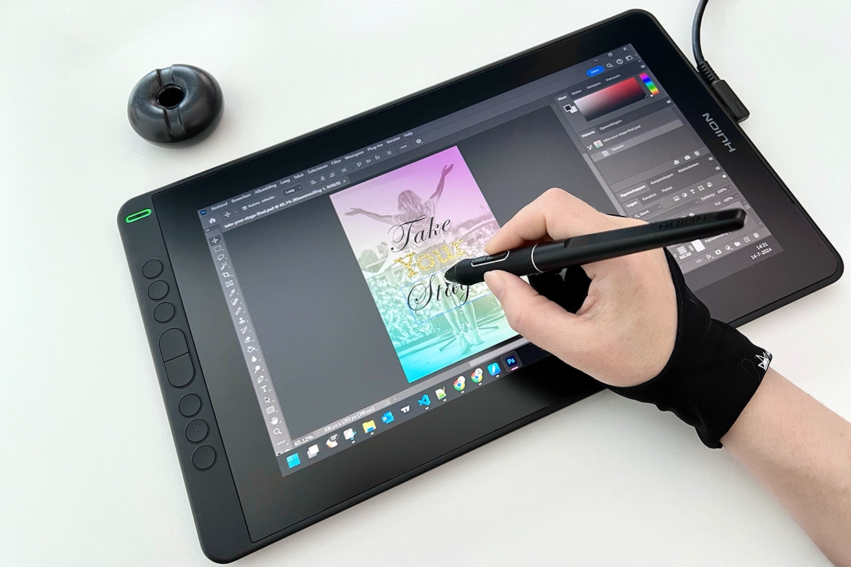 Huion kamvas tekentablet