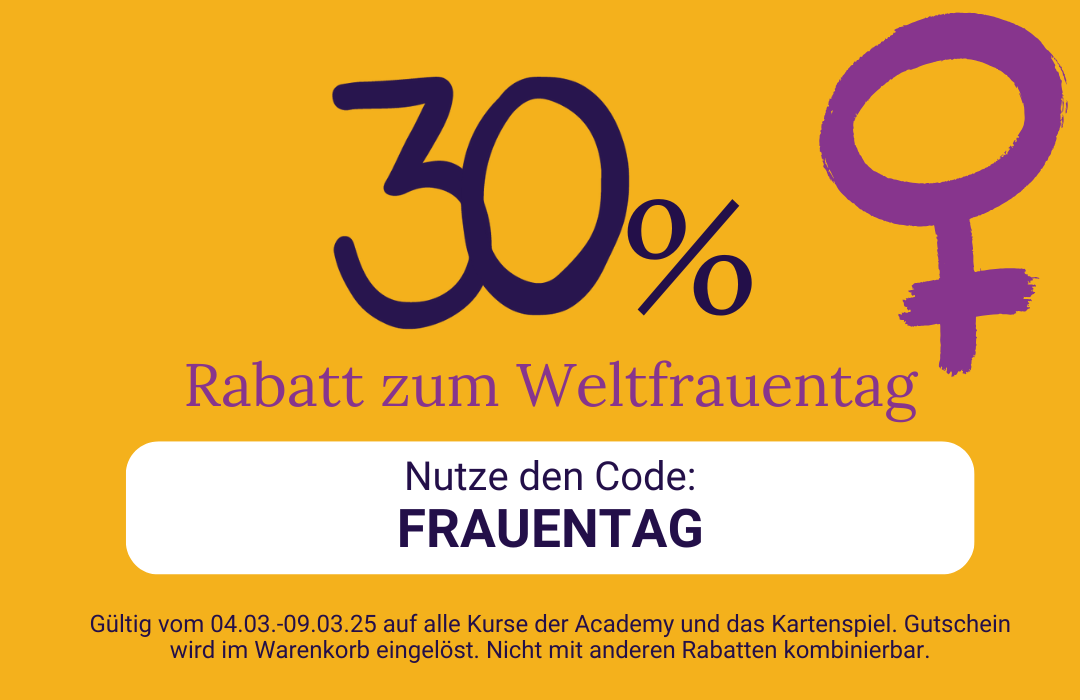 30% Rabatt zum Weltfrauentag