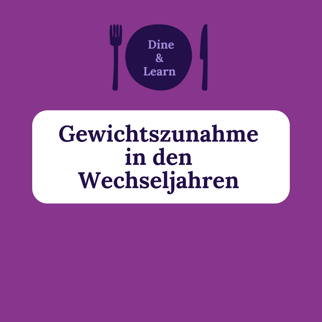 03. April: Gewichtszunahme in den Wechseljahren
