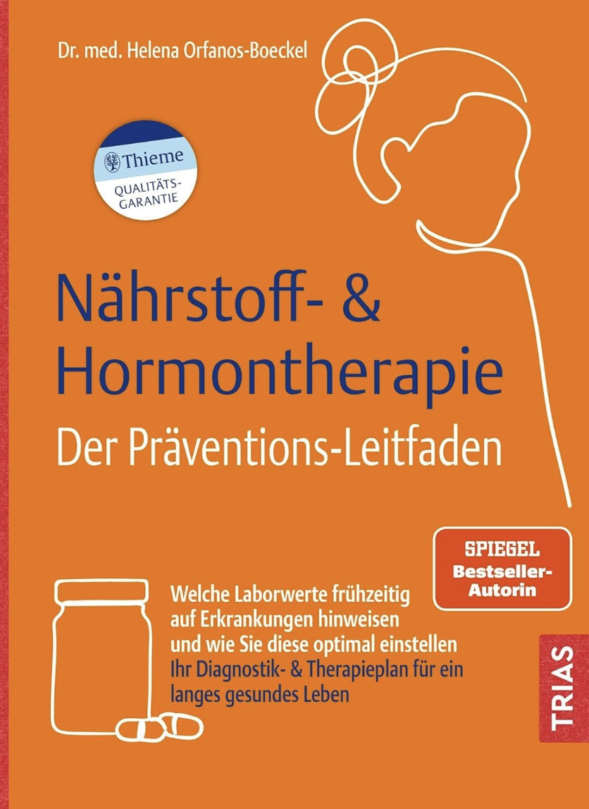 Buchcover: Nährstoff- & Hormontherapie: der Präventionsleitfaden