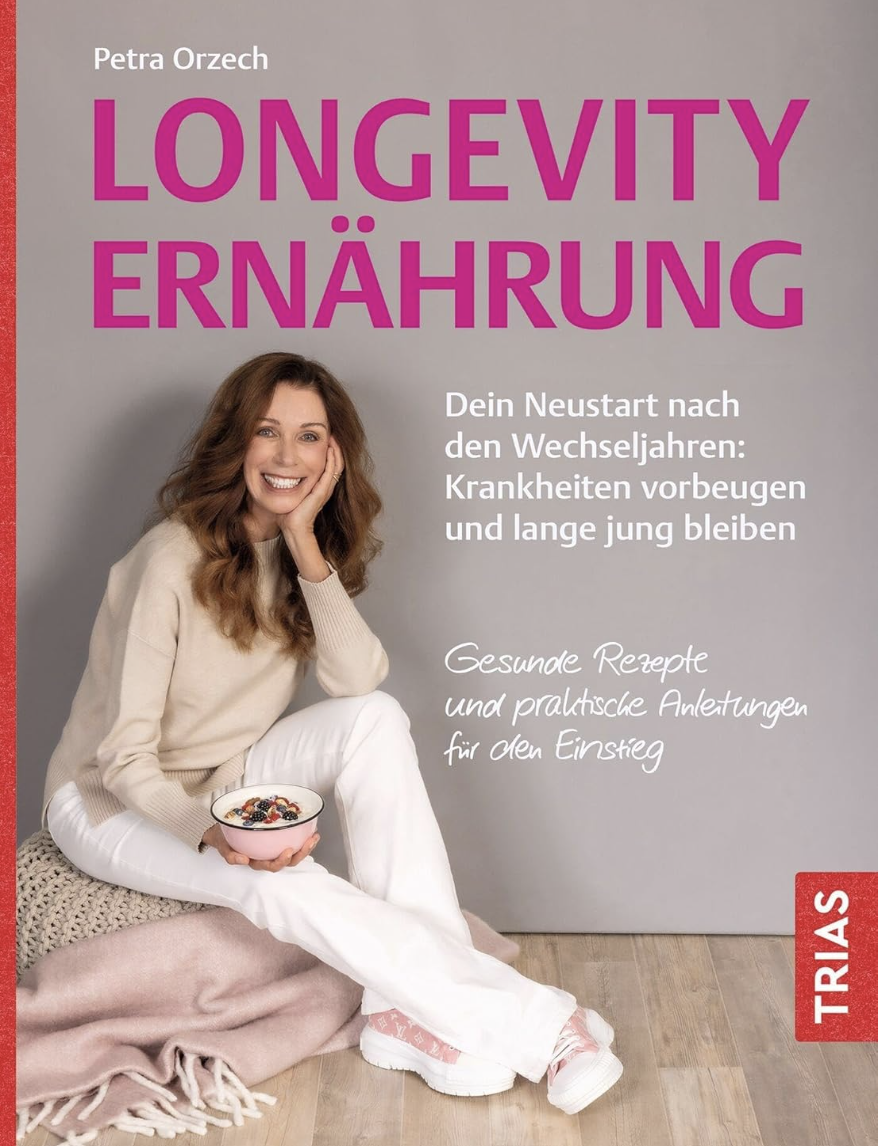 Buchcover: Longevity-Ernährung