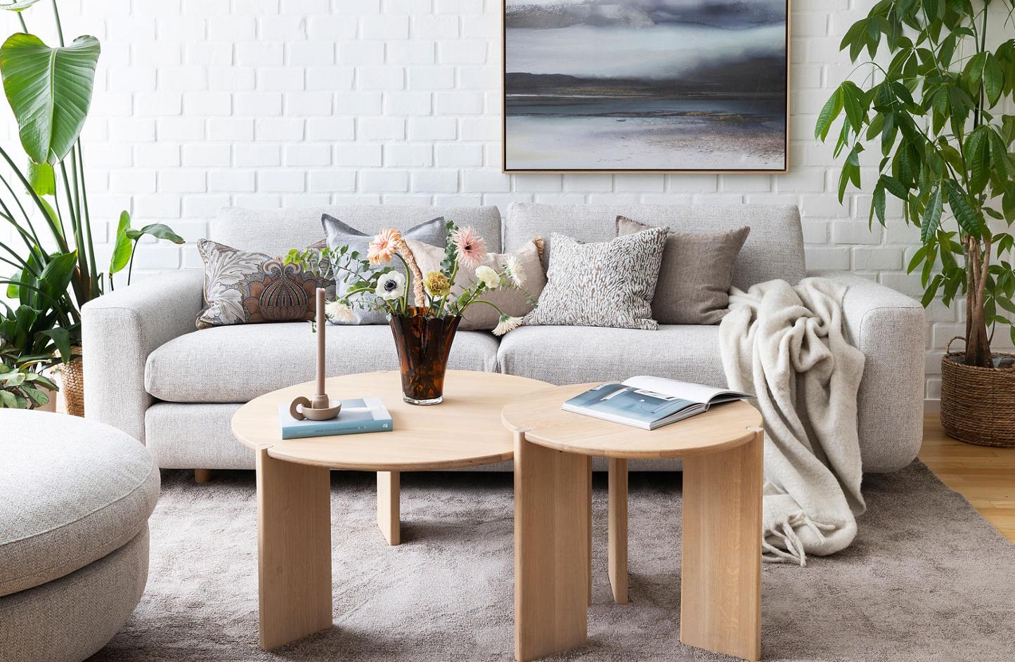 Vimmerby sofa med Cosmo sofabord