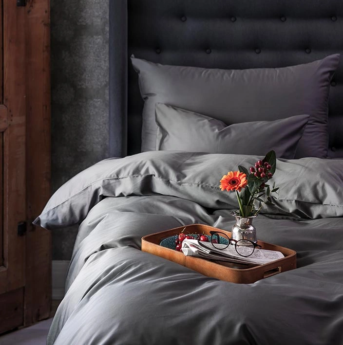 Nydelig sengetøy i bomulssateng