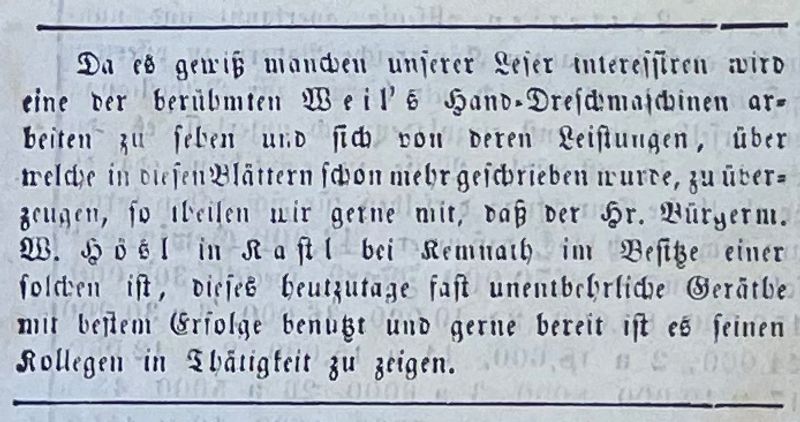 Scheunenfund in Kastl