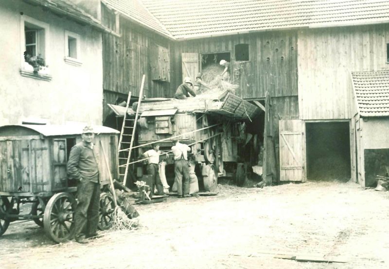 Im Rhythmus der Dreschflegel