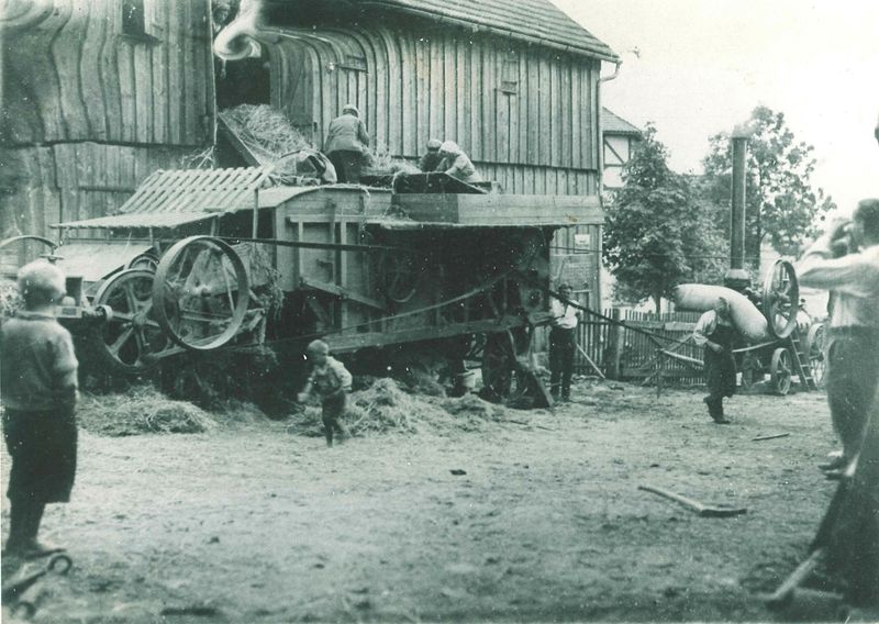 Im Rhythmus der Dreschflegel