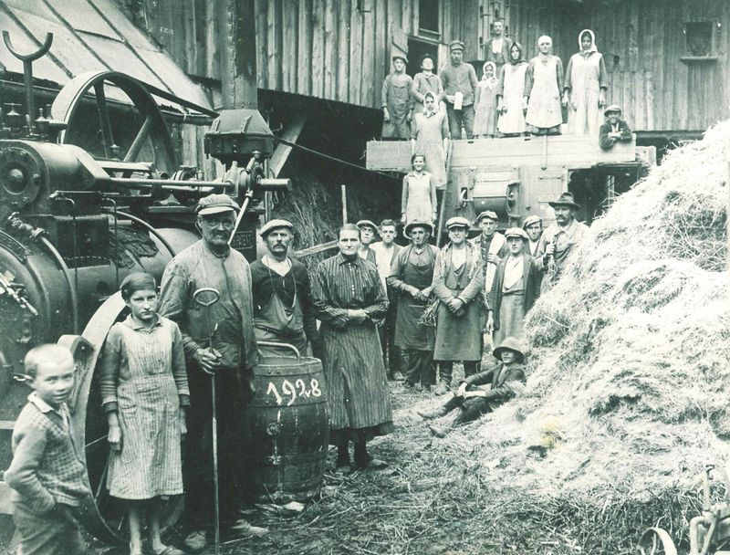 Im Rhythmus der Dreschflegel