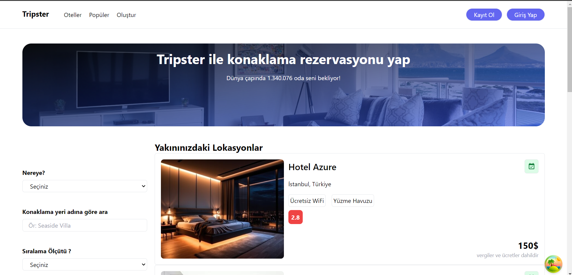 Hotels App