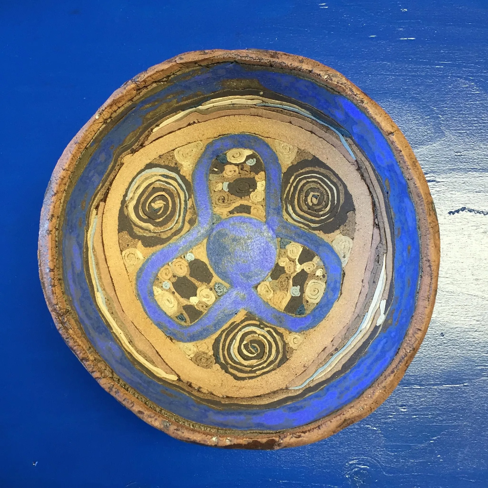 Metamorfosis de la flor - Fase 1  Trébol Azul