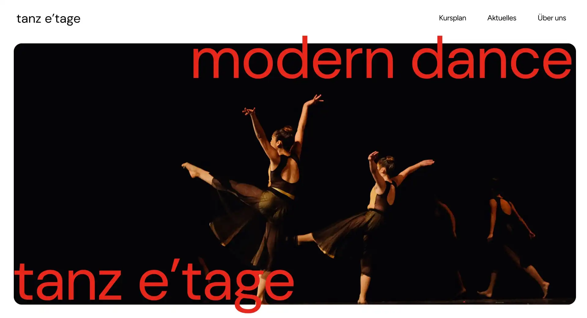 Maren Schiffeler Design Webdesign Köln Hero Dancestudio
