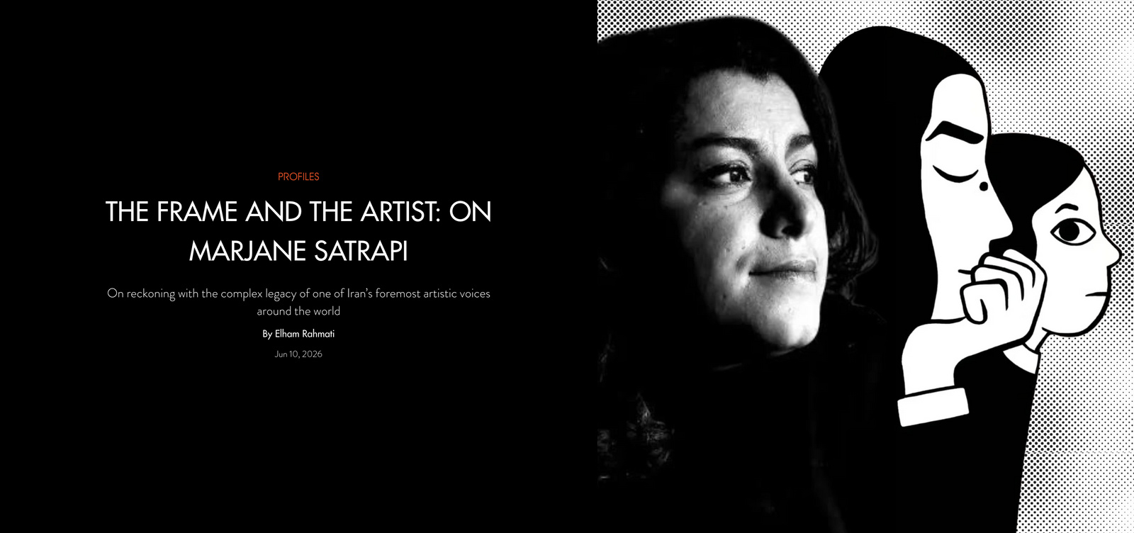 The Frame and the Artist: On Marjane Satrapi