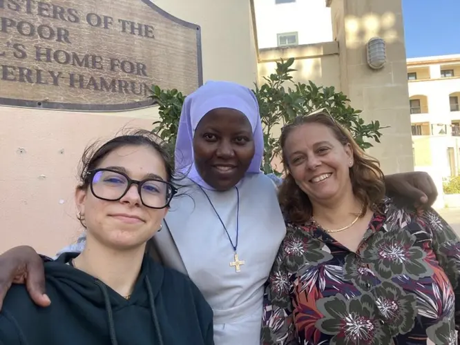 Dr. Sarah During her visit to Malta 2024. 