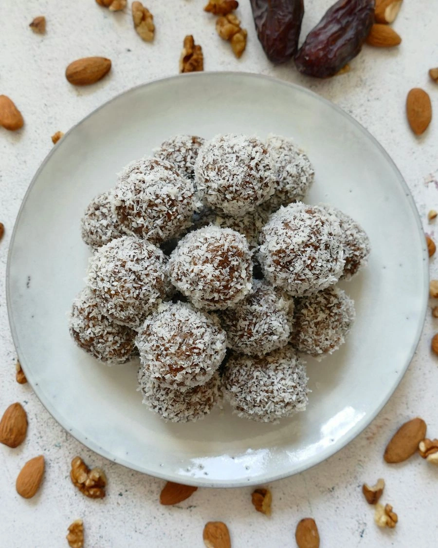 Energy Balls med riven kokos