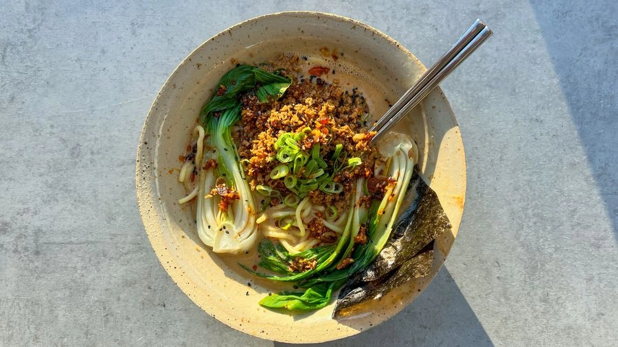 Vegansk tantanmen
