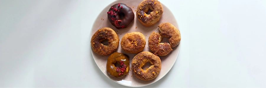 Vegane Airfryer Rosquitos